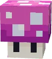 Magenta Mushroom Night Light