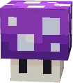 Purple Mushroom Night Light