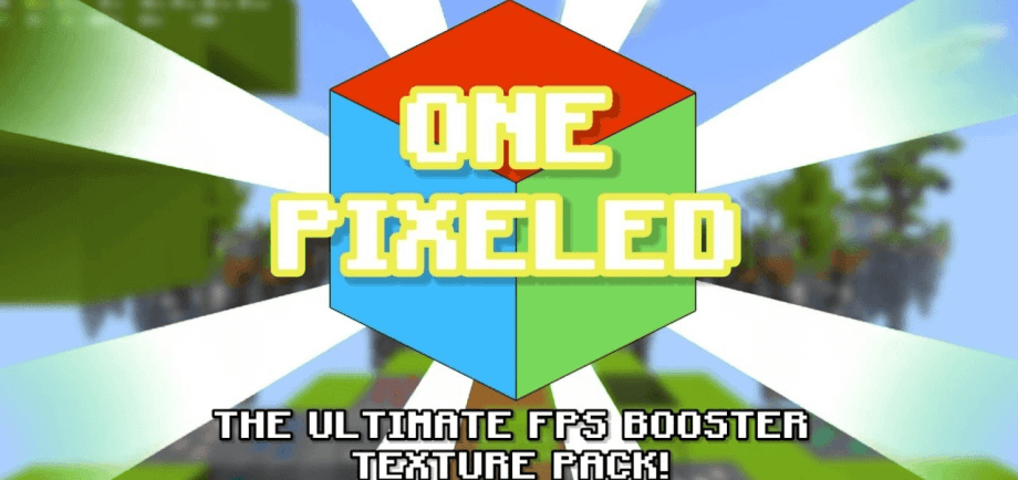 Thumbnail: One Pixeled - The Ultimate FPS Booster Texture Pack! v1.6