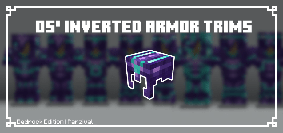 Thumbnail: Os' Inverted Armor Trims | Bedrock Edition