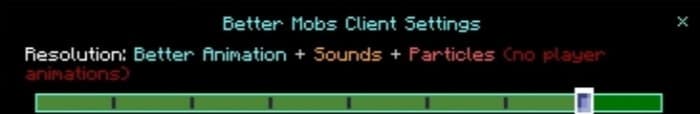 Better Mobs Client Settings