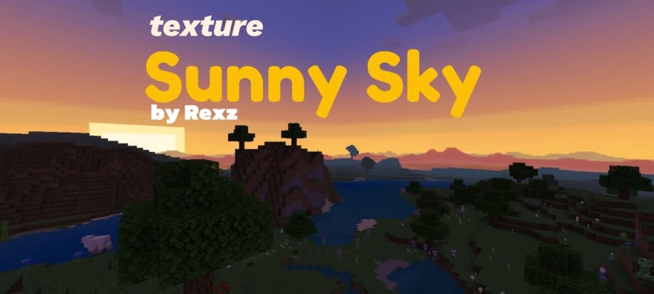 Sunny Sky Texture Pack For Minecraft