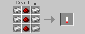 Redstone Battery Recipe