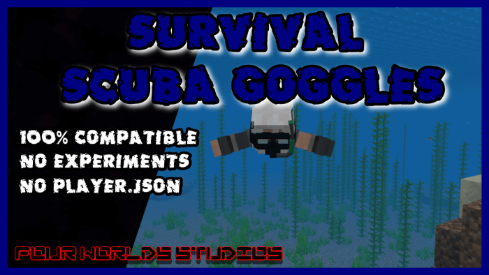 Survival Scuba Goggles Cover