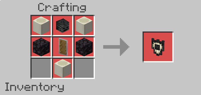 Wither Shield Recipe