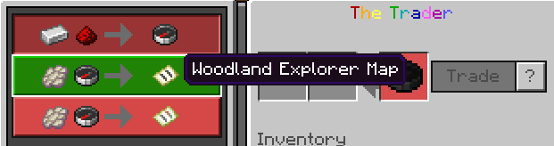 Woodland Explorer Map Trade