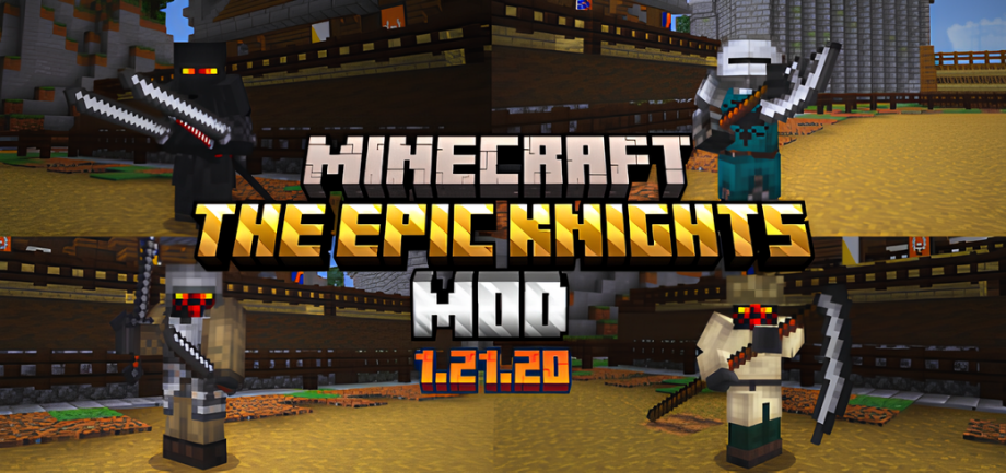 Thumbnail: The Epic Knights Mod: A Historically Accurate Armour, Weapons and Surcoats Addon 1.21.20 Compatible