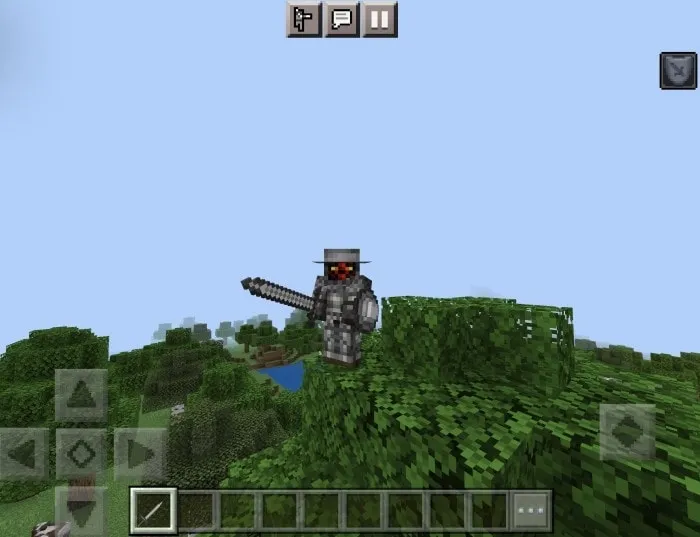 Player with Buckler