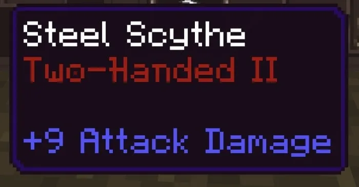 Steel Scythe Two-Handed 2