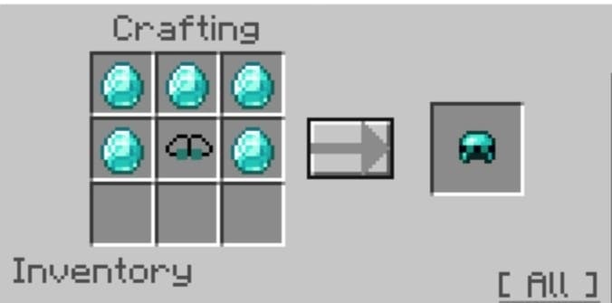 Gamma Diamond Helmet Recipe (Variant 1)