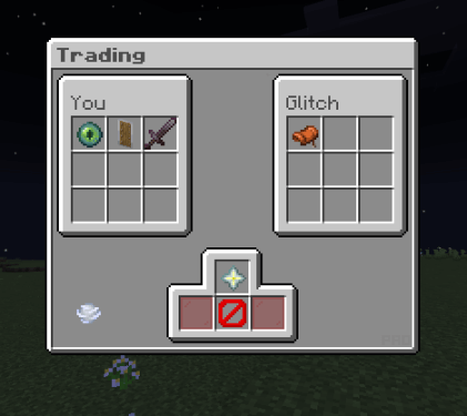 Trade System UI: Screenshot