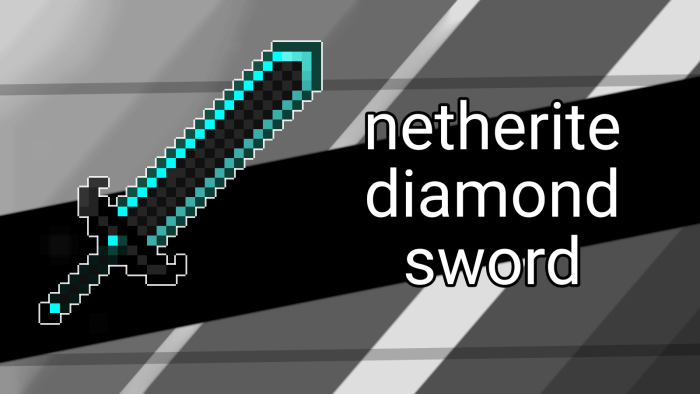 Netherite Diamond Sword