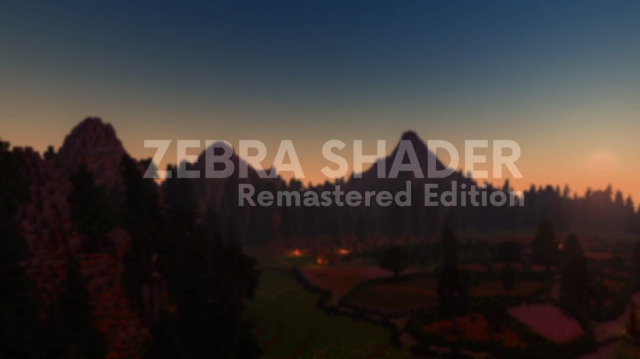 Thumbnail: Zebra Shaders v1.8 Remastered (RenderDragon Support)