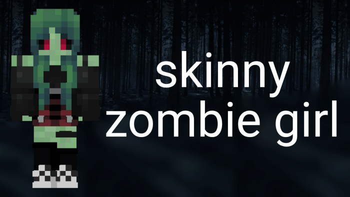 Skinny Zombie Girl