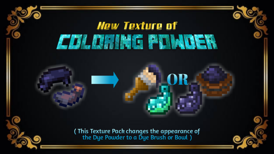 Thumbnail: New Texture of Coloring Powder