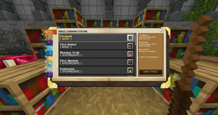Learning Station Table UI: Screenshot