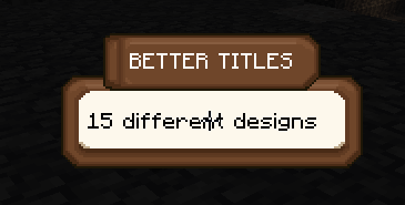 Better Titles: Design 2