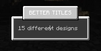 Better Titles: Design 4