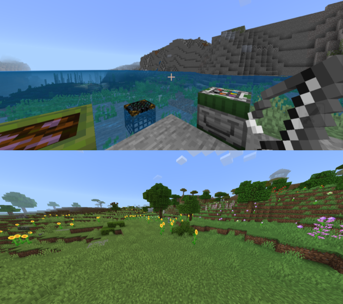 Overhauled Fishing, Building & World Generation: Screenshot