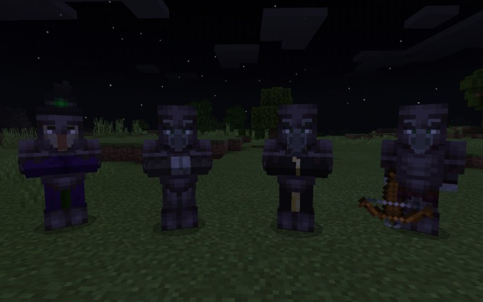 Villager-like Mobs Armor Cover