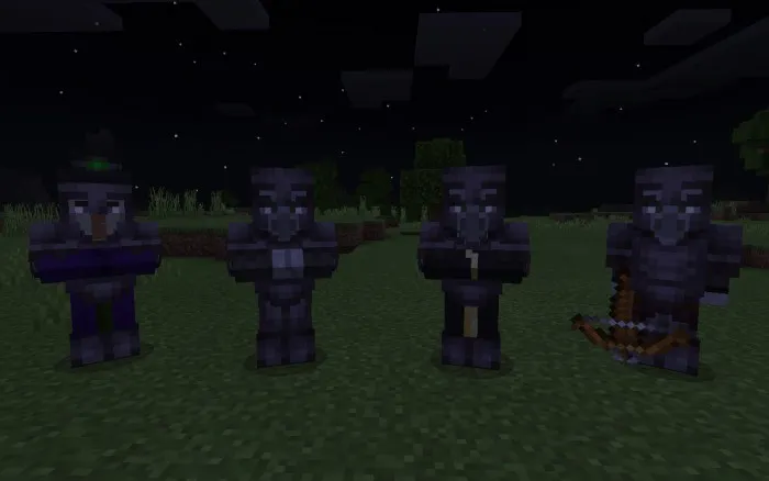 Villager-like Mobs Armor Cover