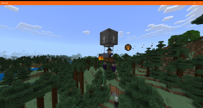 Witch In Balloon: Screenshot