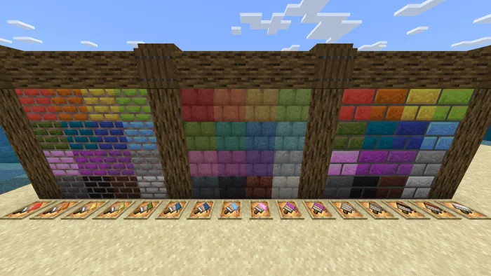 Colorful Bricks Add-On v1.0.2: Screenshot