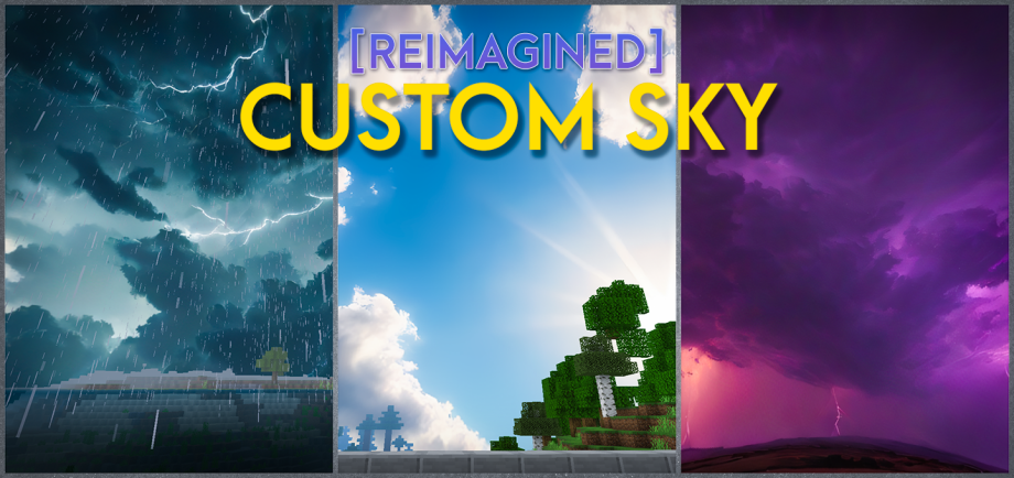 Thumbnail: [Day/Night Sky Added!] Custom Sky/Cubemaps Texture Pack | 8 Skies! (reimagined)