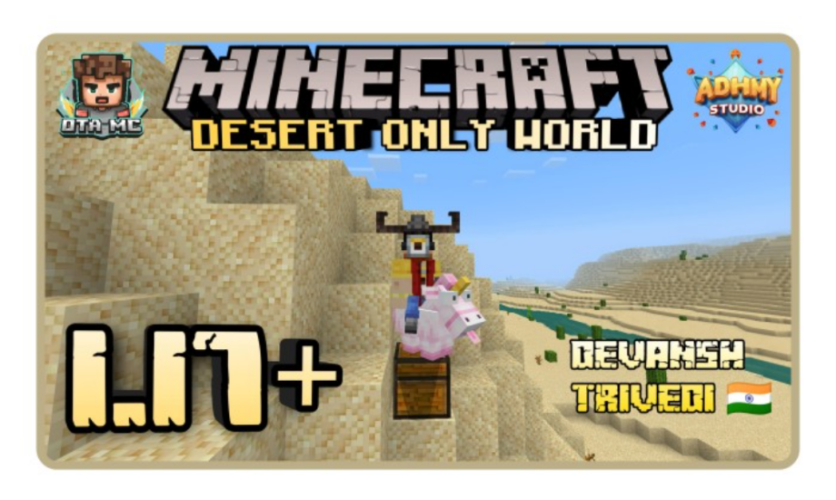 Thumbnail: Desert Only World for Minecraft PE by DtA MC