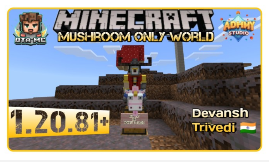 Thumbnail: DtA Mushroom Biome Only World by DtA MC