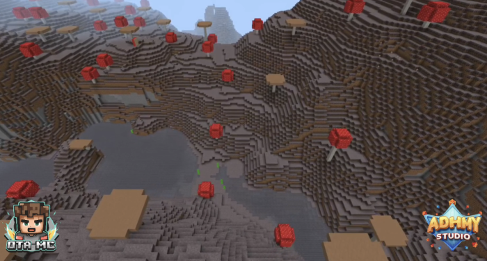 DtA Mushroom Biome Only World: Screenshot 1