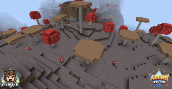 DtA Mushroom Biome Only World: Screenshot 3