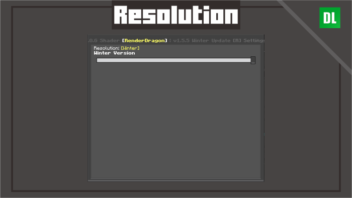 F.O.G. Shader: Resolutions