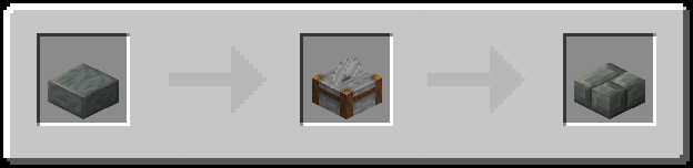 Tuff Bricks Slab Stonecutter Recipe (Variant 4)