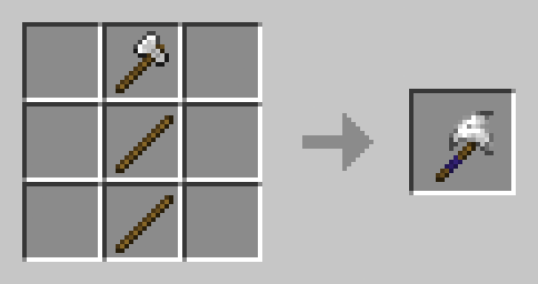 Iron Lumber Axe Recipe