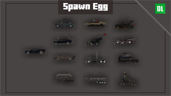 Mad Max Spawn Eggs