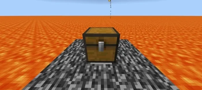 Magical Chest in Lava World: Screenshot