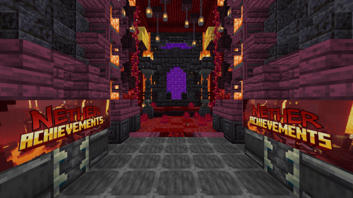 Nether Achievements: Screenshot