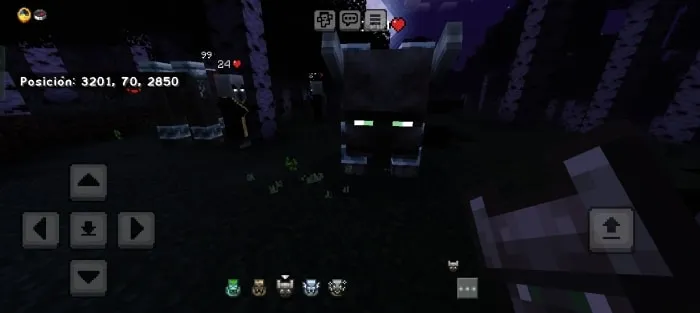 All Mobs Glow Eyes: Screenshot 4