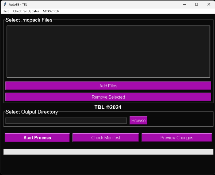 AutoBE - A Modpack Tool: Screenshot 2