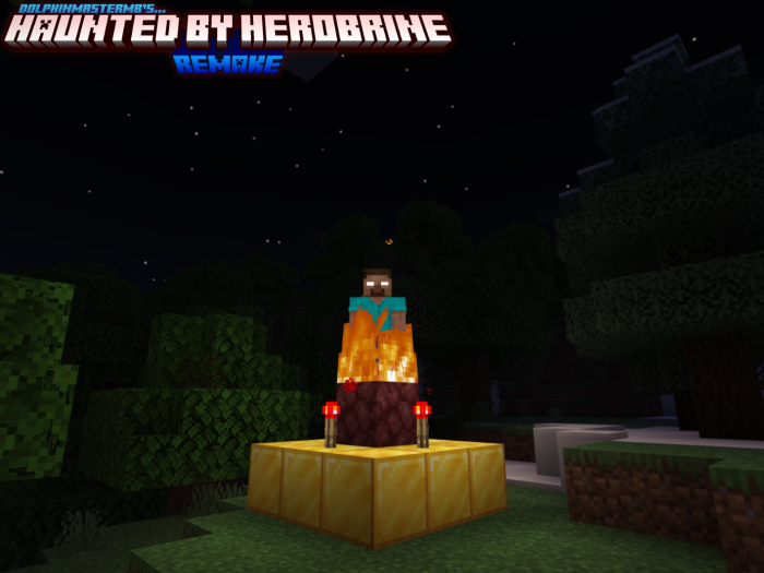 DolphinMasterMB's Haunted by Herobrine Remake: Screenshot 2