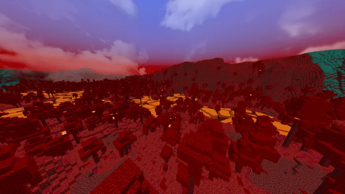 Crimson Forest in the Overworld: Screenshot