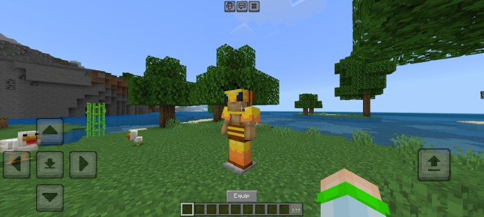 Bee Armor: Screenshot