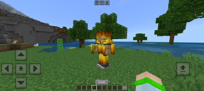 Blaze Armor: Screenshot