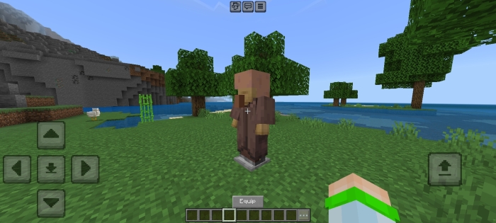 Villager Armor: Screenshot