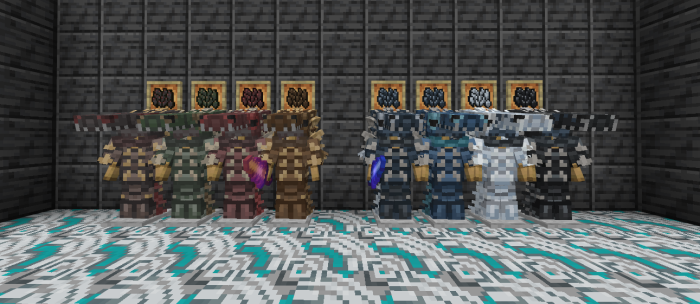 Dragon Scale Armors: Screenshot