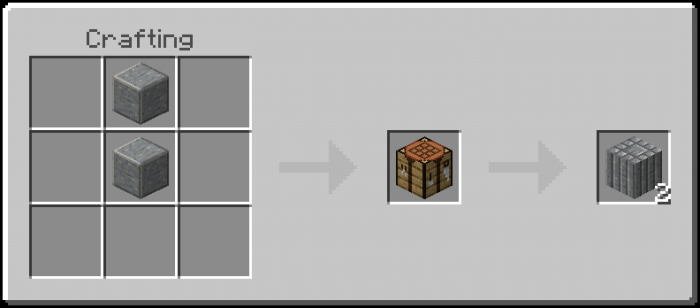 Andesite Pillars Recipe (Variant 1)