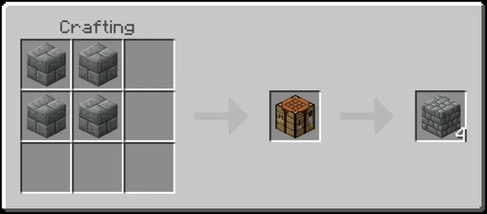 Andesite Tiles Recipe