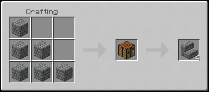 Andesite Tiles Stairs Recipe