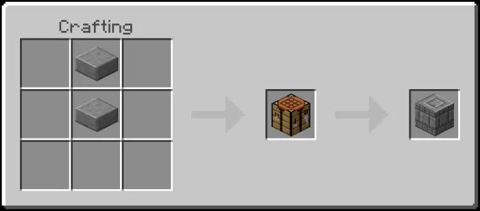 Chiseled Polished Stone Recipe (Variant 1)